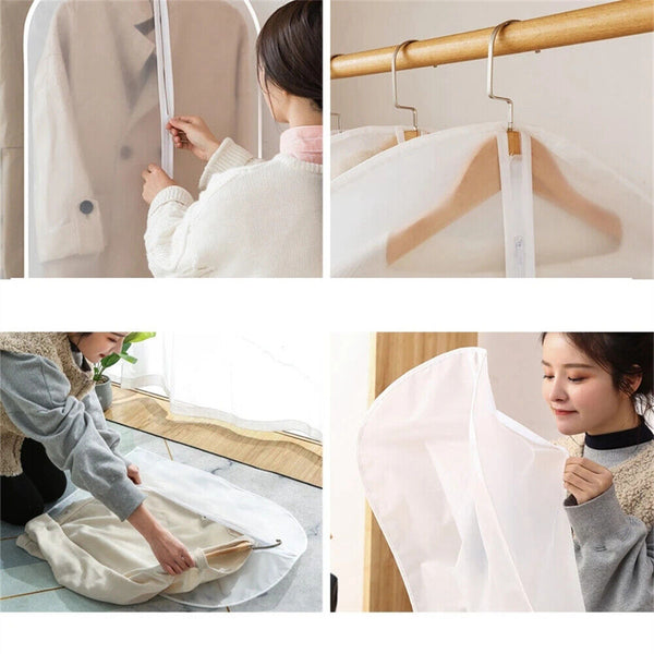 1-10 Clothes Cover Suit Dustproof Storage Bag Garment Dress Jacket CoatProtector