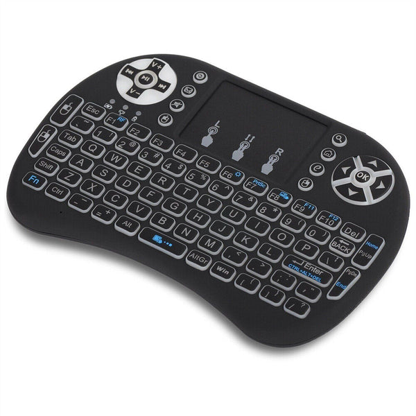 Mini Wireless Remote Keyboard for Smart TV Android Box i8 2.4GHz with Touchpad