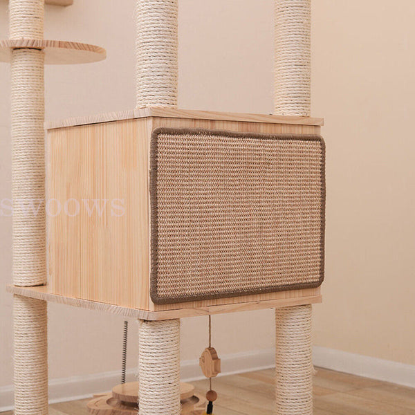 Cat Scratching Mat Scratcher Pad Board Natural Sisal Pet Cat Toys Sofa Protector