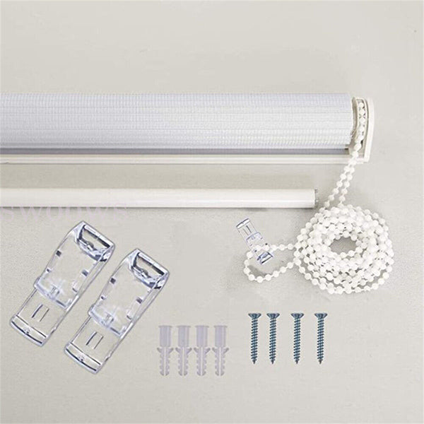 5/10/20 Safety Roller Blind Chain Shade Clear Tensioner Holder Clip Curtain Cord