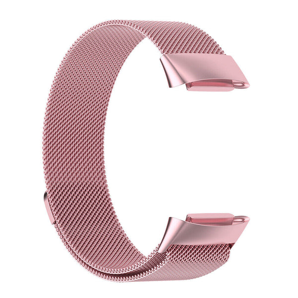 Watch Strap Milanese Stainless Steel Band Magnetic Loop For Fitbit Charge 5