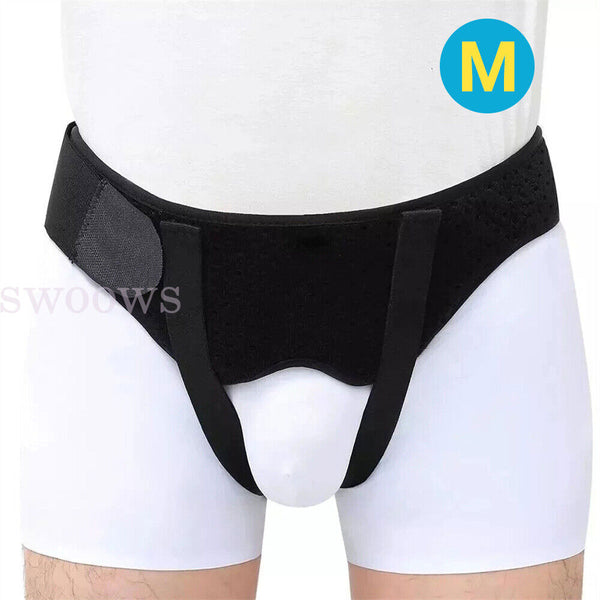 Hernia Belt for Men Brace with Double Compression Truss Pads inguinal Support.