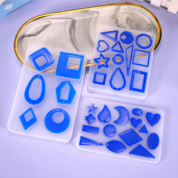 Jewelry Pendant Epoxy Resin Mould Alphabet Silicone Mold DIY English Letter AU