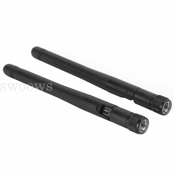 2/4pcs RP-SMA Male 11CM Wifi Antenna Dual‑Band Antenna 2.4G 4G Wireless Home DIY