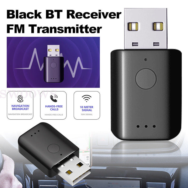 NEW FM01 Bluetooth-Compatible 5.1 Receiver Wireless Car Radio USB FM Transmitter