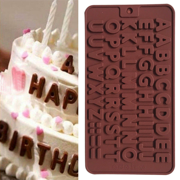 Silicone Chocolate Mould Cake Ice Tray Jelly Candy Cookie Baking Multi Moulds AU