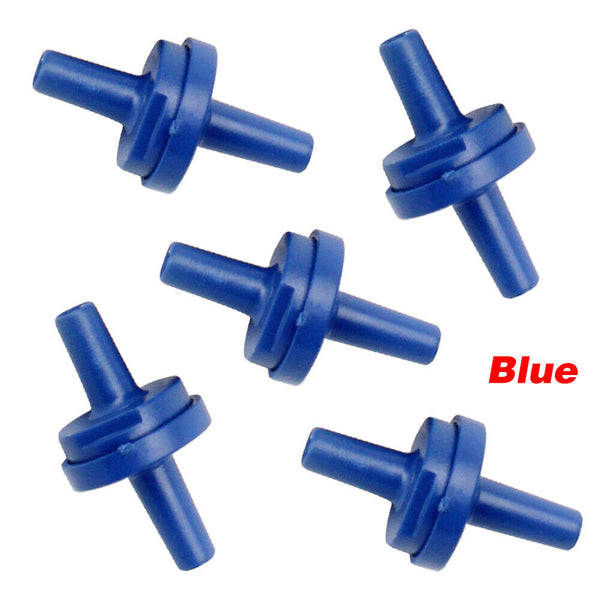 10pcs One Way Non Return Check Valve 4 Aquarium Air Pump Hose Silicone Tubing AU