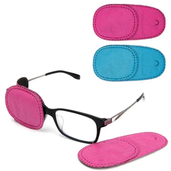 6/12PCS Amblyopia Eye Patch for Glasses Kids Strabismus Lazy Eye Patches Cover