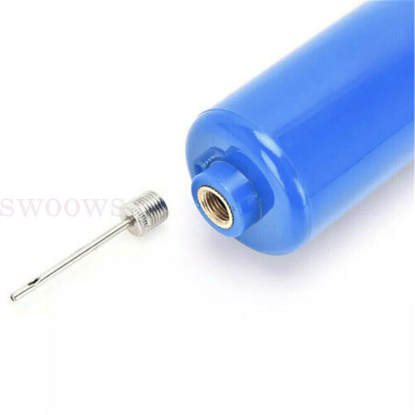 NEW Portable BALL PUMP Air Inflator Soccer Basketball Football Needle Fitness