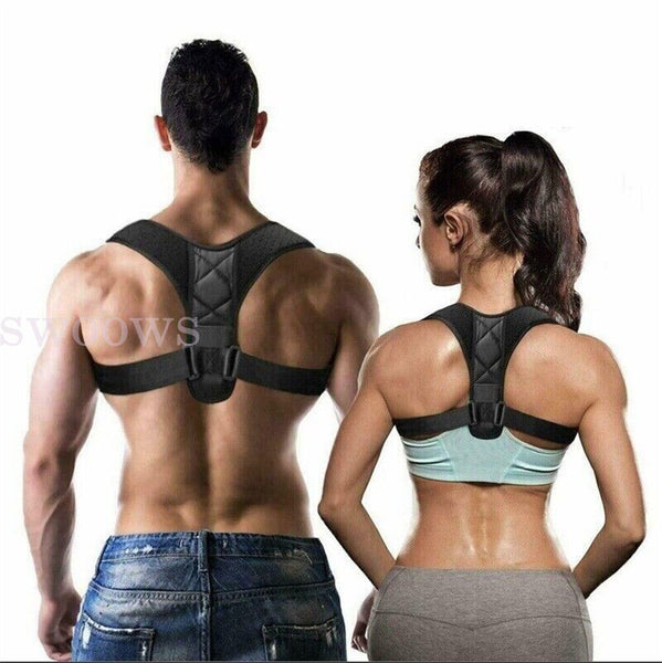 Posture Corrector Clavicle Support Back Straight Shoulders Brace Strap Correct