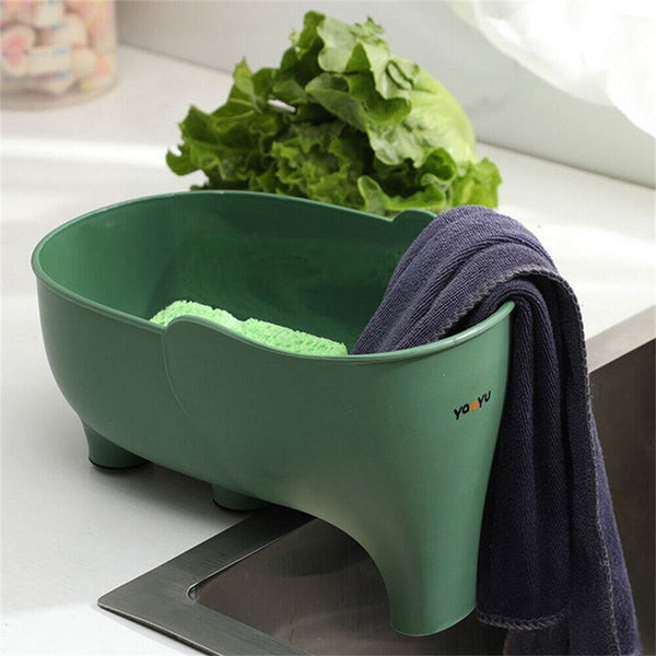 Kitchen Drain Basket Sink Elephant Clean Leftover Sink Strainer Fruit Vegetable