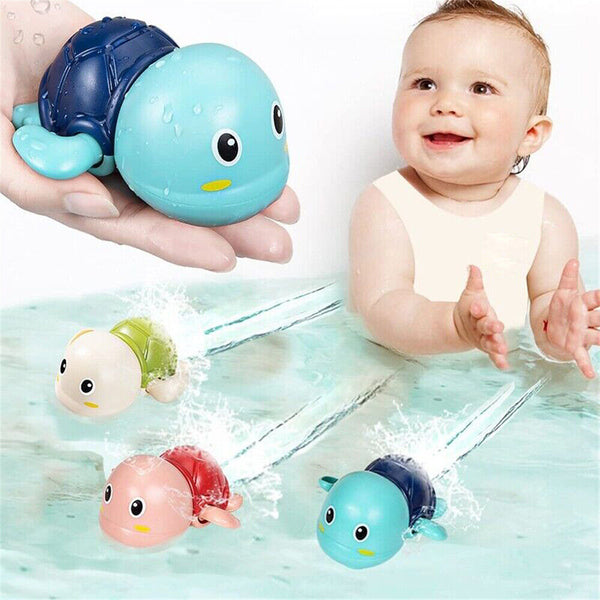 Swimming Turtle Chain Bath Toys for Baby Kids Children Bathroom Toy Pool Toy