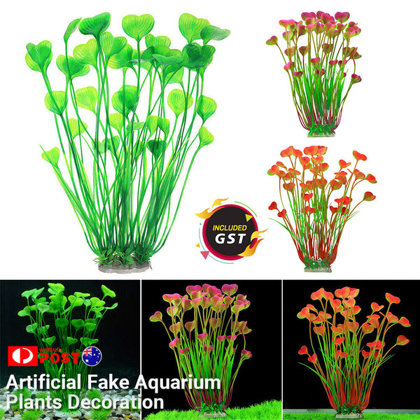 Artificial Fake Aquarium Plants Decoration Fish Tank Water Plant Grass Ornament