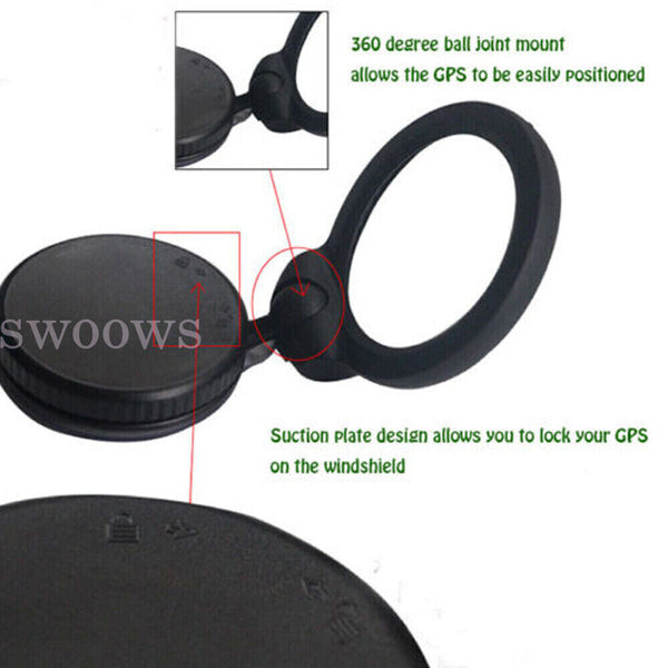 Car Windshield Suction Mount Holder For TomTom XL 325 330 340 XXL 530 540 GPS