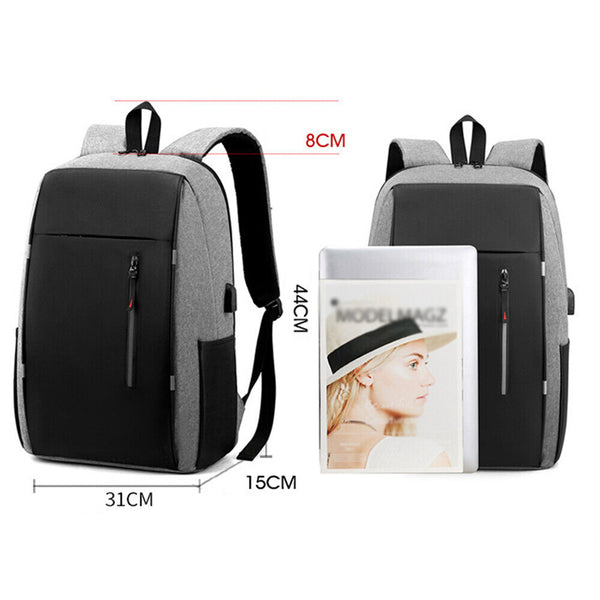 Anti-theft Backpack USB Charging Waterproof Laptop Travel Shoulder Business Bags