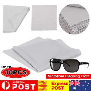 upto 30x Microfiber Cleaning Cloth Camera Lens Eye Glasses Screen Jewellery Wipe