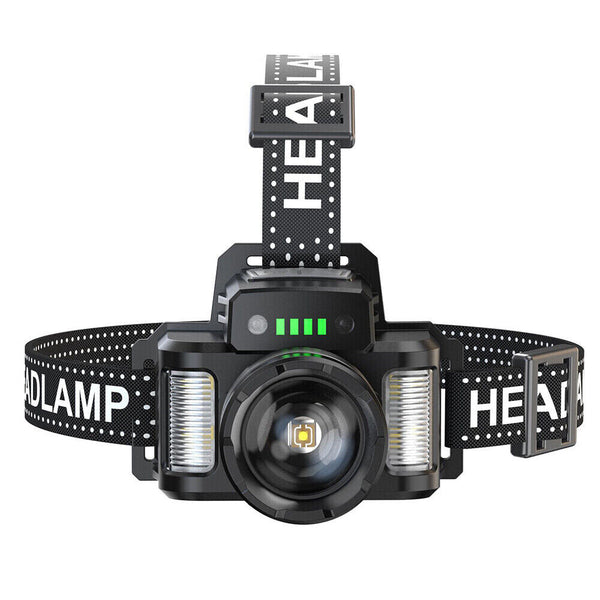 Rechargeable LED Headlamps Flashlight Torch Head Light Waterproof Work Lamp AU