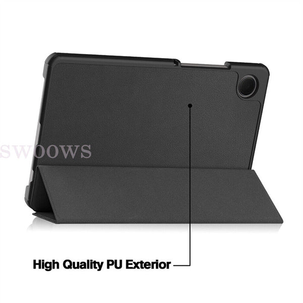 Tablet Leather Stand Smart Case Cover For Samsung Galaxy Tab A9 Plus S9 FE +