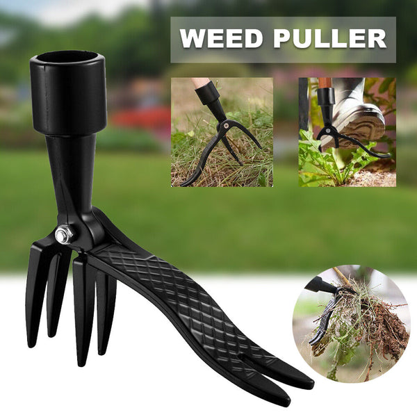 Weeder Puller Stand Up Weed Tool Handle Claw Garden Outdoor Root Remover Killer