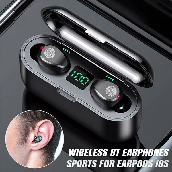 Wireless Bluetooth Earphones Headphones Earbuds Sports for Earpods iOS Android