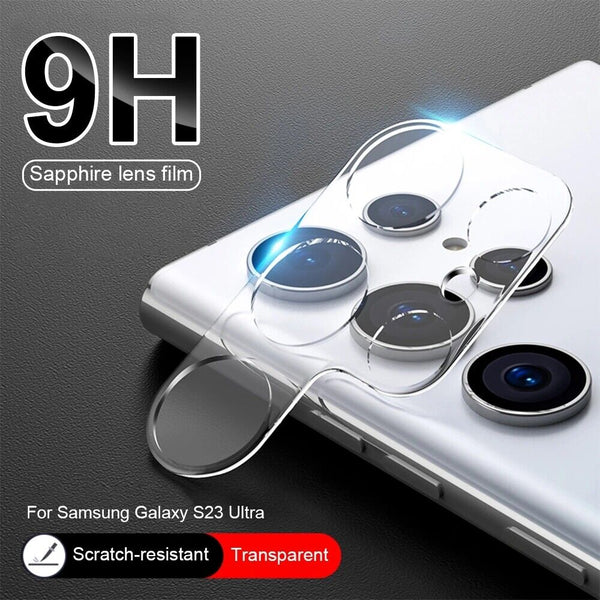 Tempered Glass Camera Protector Lens Cover For Samsung Galaxy S23 Plus S23 Ultra