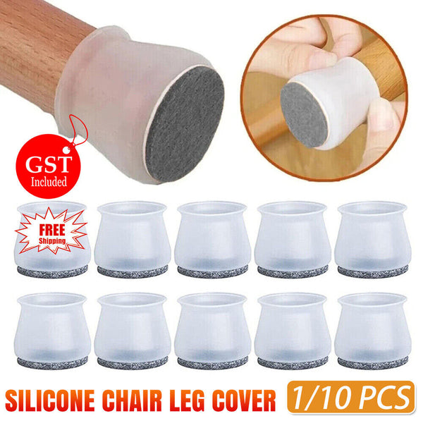 UP24x Chair Leg Floor Protector Furniture Table Feet Cover Silicone Cap Pads Cap