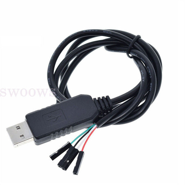 USB to COM Cable Wire Adapter ModuleB To RS232 TTL PL2303HX Auto Converter