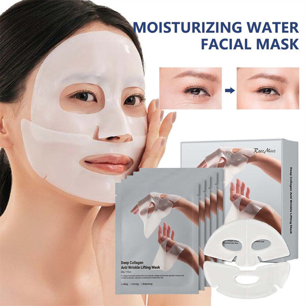 UP50pcs Deep Collagen Anti-Wrinkle Lifting Mask Collagen Mask Bio Collag Facial