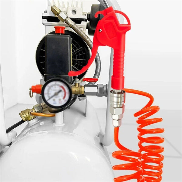 Coil Air Compressor Hose Recoil 5mm x 8mm PU With Nitto Style Fittings 6M