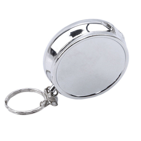 NEW Pill Container Pill Box Tablet Holder Medicine Metal Case Round