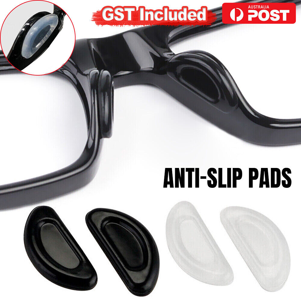 UP 10Pairs Anti-Slip Stick On Nose Pads Silicone for Eye Glasses Sunglasses