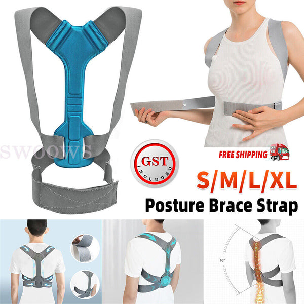 Posture Corrector Clavicle Support Back Straight Shoulders Brace Strap Correct