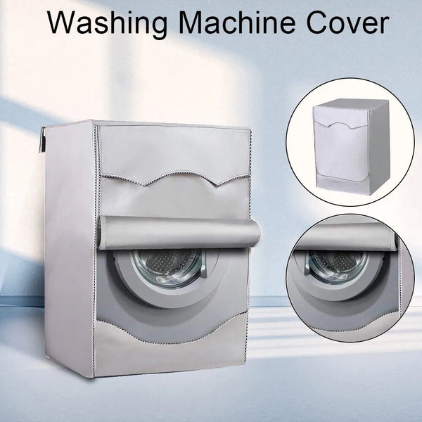 1/2 Waterproof Dustproof Sunscreen Washing Machine Cover Laundry Dryer Protector