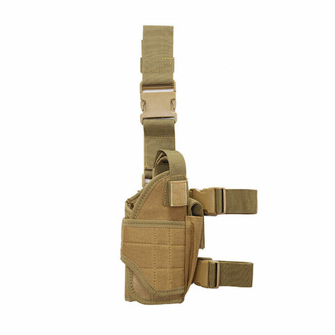 Tactical Thigh Holster Gun Leg Hunt Military Sports Pistol Pouch Puttee