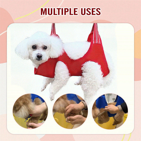 Pet Dog Cat Grooming Restraint Bags for Bathing Trimming Nail Hammock Helper +