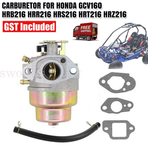 Carburettor for Honda GCV160 GCV135 Mower Engine HRU19R HRU19D Carburetor Carby