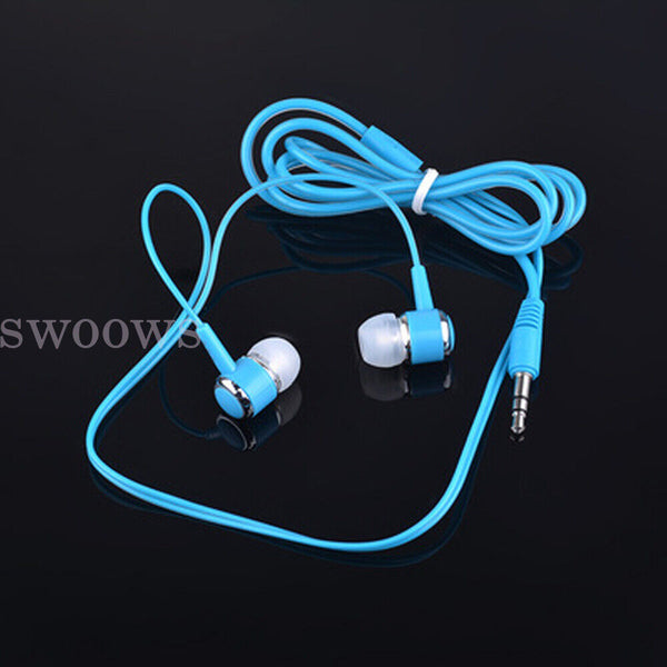 In-Ear Sleep Earphone Anti Noise Ultra Soft Headphone Earbuds Headsets Phones AU