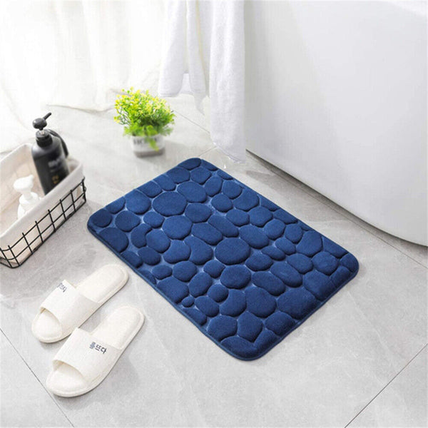 Non-slip Bathroom Carpet Super Absorbent Memory Foam Shower Bath Mat Door Mat