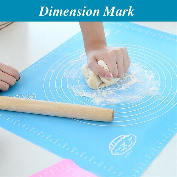 up to70X50 cm Silicone Baking Mat Pastry Bakeware Pad Tray Clay Fondant sheet