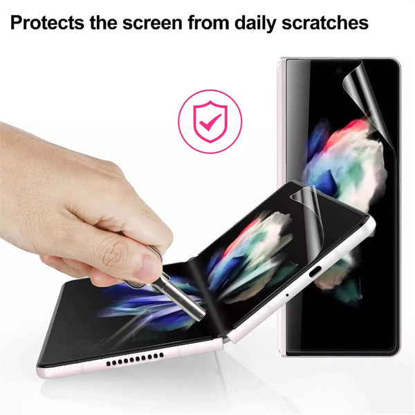 Screen Protector For Samsung Galaxy Z Fold 5 5G HYDROGEL AQUA Crystal Cover