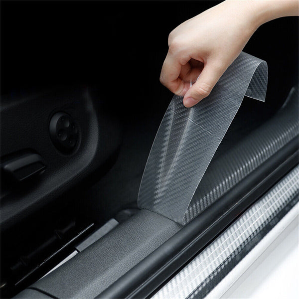 Car Accessories Door Protector Sill Scuff Cover Anti Scratch Sticker 3m*5cm DIY