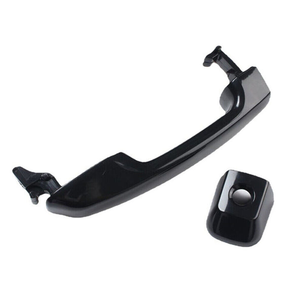 Pair Rear LH + RH Outer Door Handle for Toyota Prado J150 Series 2009-2020 Black