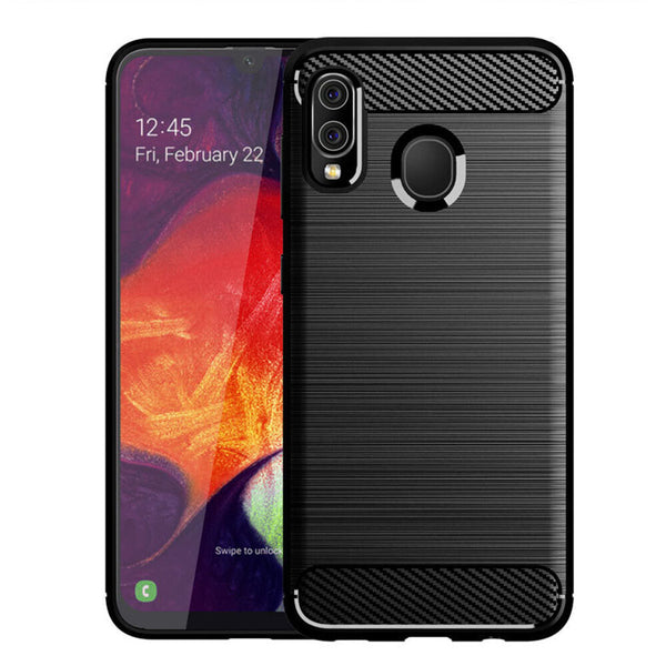 Samsung Galaxy A20 A30 A50 A70 Heavy Duty Anti Fingerprint Bumper Tough Case AU