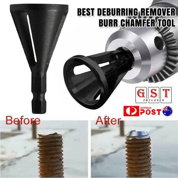 DEBURRING REMOVER BURR CHAMFER TOOL METAL CHUCK EXTERNAL TOOL FOR DRILL