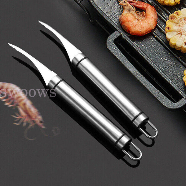 MULTIFUNCTIONAL Shrimp Line Fish Maw Prawn Knife Fast Peeler Kitchen Tool 1/2X