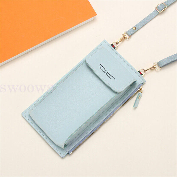 Travel Women Shoulder Bag Clutch Wallet Mobile Phone Bags Crossbody Leather Bag