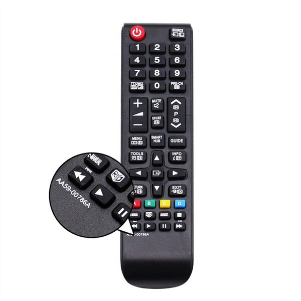 New Replacement Remote Control for Samsung TV Smart AA59-00786A LCD LED TV