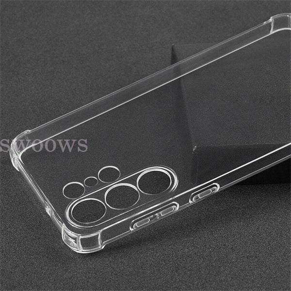 Case For Samsung S23 S22 W/ Lens Protect Clear Heavy Duty Soft Shockproof Cover