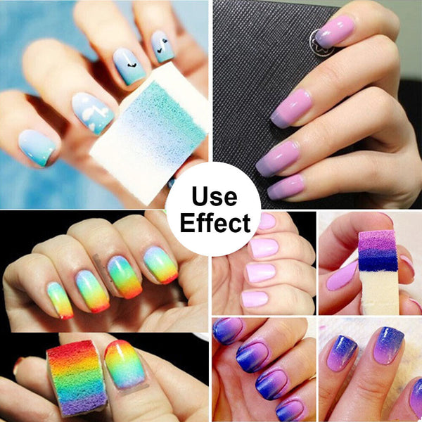 UP40x Makeup Sponges Cosmetic Wedges Nail Blending Foundation Contour FacialPuff