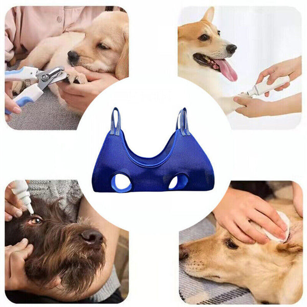 Pet Dog Cat Grooming Restraint Bags for Bathing Trimming Nail Hammock Helper +